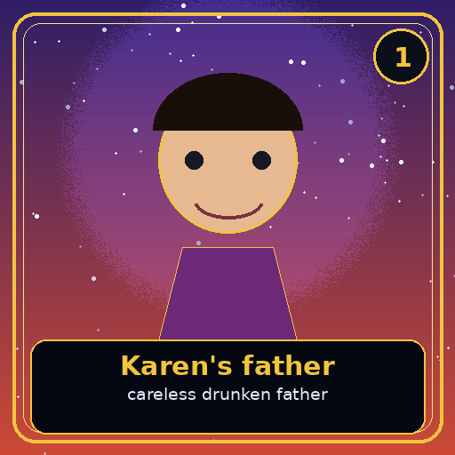 Karen's father