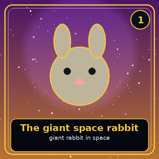 The giant space rabbit