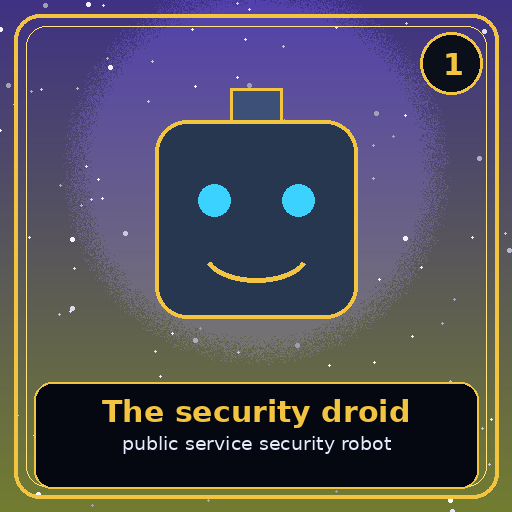 The security droid