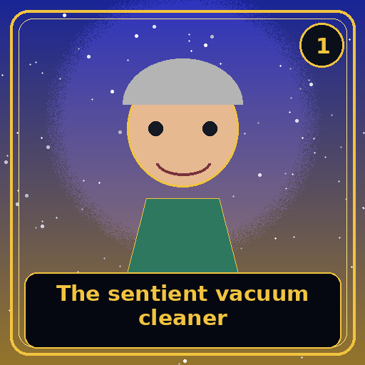The sentient vacuum cleaner