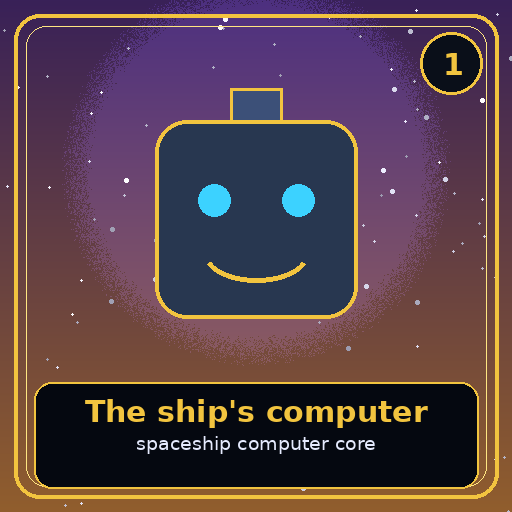 The ship's computer
