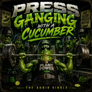 Press ganging with a cucumber the audio single